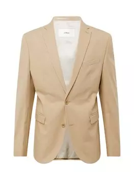 Куртка s.Oliver Slim fit Suit Jacket, светло-коричневый