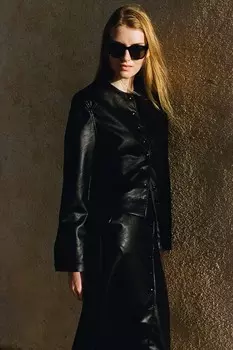 Куртка с покрытием H&M, черный