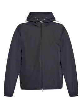 Куртка с полосками по бокам Moncler, синий