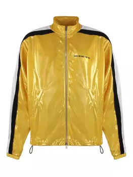 Куртка с полосками по бокам VETEMENTS, золотой