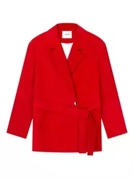 Куртка с поясом AERON, красный
