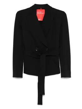 Куртка с поясом Merci, черный