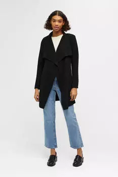 Куртка с поясом Object, черный