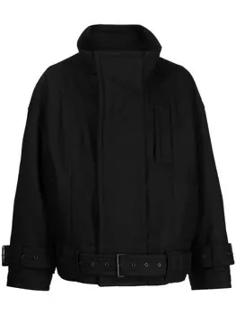 Куртка с поясом SONGZIO, черный