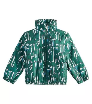 Куртка с принтом Stella Mccartney, зеленый