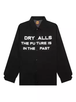 Куртка с принтом в виде лозунга Human Made, черный