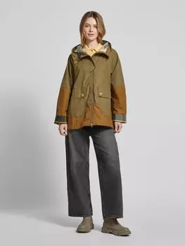 Куртка с пришитой этикеткой, модель «HAYLEY» Barbour, оливковый