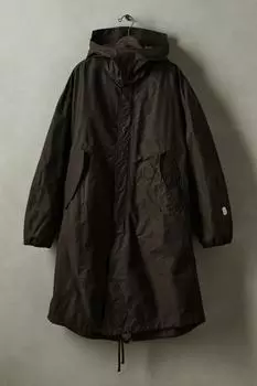 Куртка с рыбьим хвостом x sr_a ZARA, коричневый