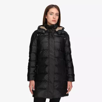 Куртка с сапфиром, длинная, jkt Mont, черный