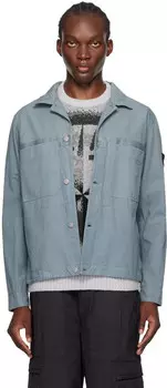Куртка с серым логотипом Stone Island