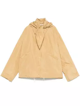 Куртка с шарфом Fabiana Filippi, нейтральный