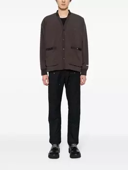 Куртка с V-образным вырезом и логотипом Spoonyard, коричневый