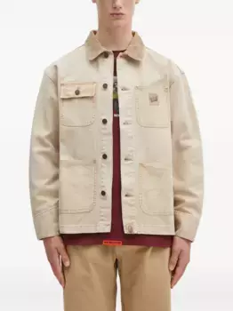 Куртка с вельветовым воротником A BATHING APE, нейтральный