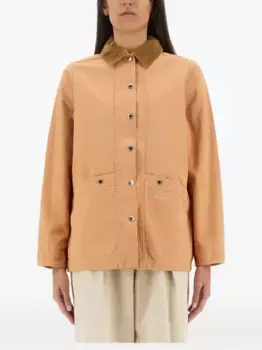 Куртка с вельветовым воротником Barbour, розовый