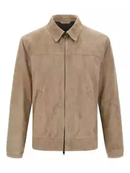 Куртка с воротником Brioni, нейтральный