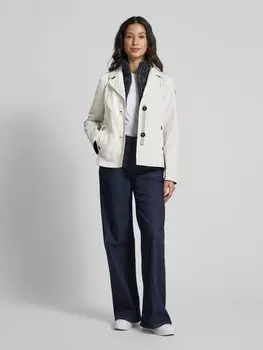 Куртка с воротником-стойкой Amber & June, кремовый