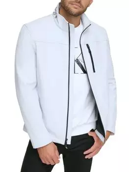 Куртка с воротником-стойкой Calvin Klein, белый