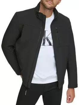 Куртка с воротником-стойкой Calvin Klein, черный