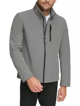 Куртка с воротником-стойкой Calvin Klein, цвет Light Grey