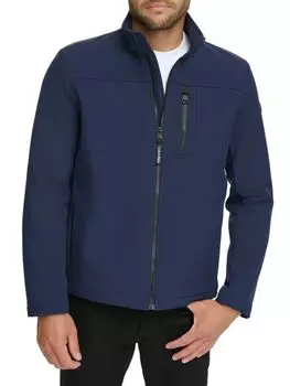 Куртка с воротником-стойкой Calvin Klein, цвет New Navy