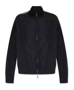 Куртка с воротником стойкой Emporio Armani, синий