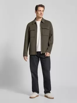Куртка с воротником-стойкой модель «КОСАН» Drykorn, оливковый