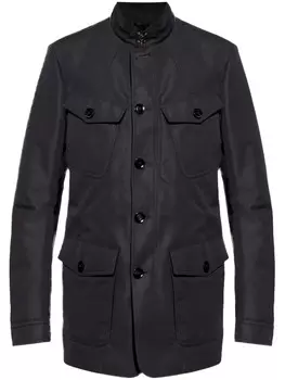 Куртка с воротником-стойкой TOM FORD, черный