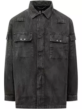 Куртка с вышитым логотипом 44 LABEL GROUP, черный