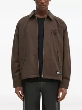 Куртка с вышитым логотипом Neighborhood, коричневый