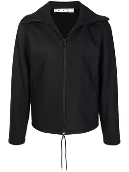 Куртка с вышитым логотипом Off-White, черный