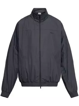 Куртка с вышитым логотипом VETEMENTS, черный