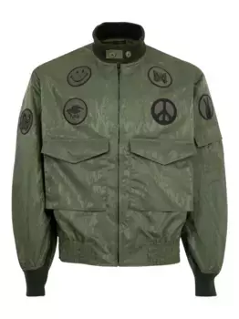 Куртка с вышивкой Needles, зеленый