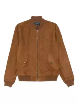 Куртка с вышивкой Polo Pony POLO RALPH LAUREN, коричневый