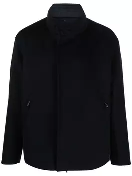 Куртка с высоким воротником Emporio Armani, синий
