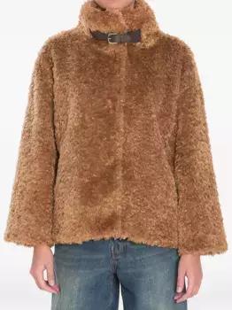 Куртка с высоким воротником Herno, коричневый