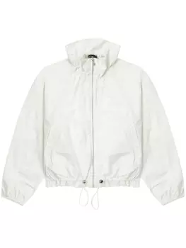Куртка с высоким воротником и оборками tout a coup, белый
