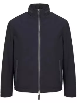 Куртка с высоким воротом Yves Salomon, синий