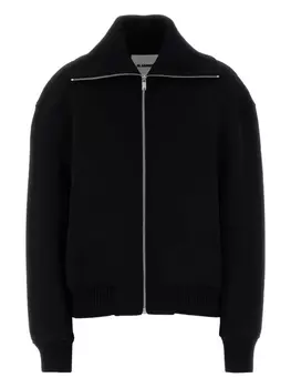 Куртка с застежкой-молнией спереди Jil Sander, черный