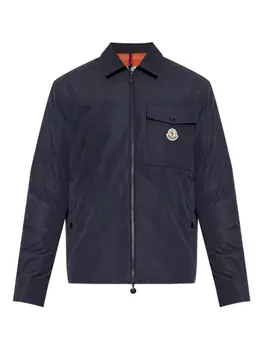 Куртка с застежкой-молнией спереди Moncler, синий