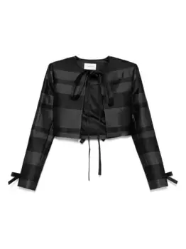 Куртка с завязками MARKGONG, черный