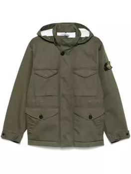 Куртка с значком компаса Stone Island, зеленый