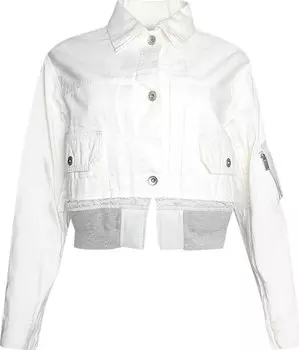 Куртка Sacai Denim Blouson Off White, белый