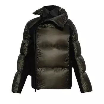 Куртка Sacai Ripstop Padded Jacket Khaki/Navy, желто-коричневый