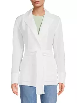 Куртка сафари с поясом Vince, цвет Optic White