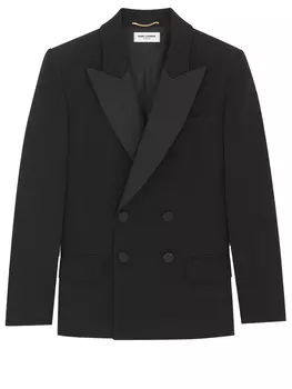 Куртка Saint Laurent Tuxedo, черный