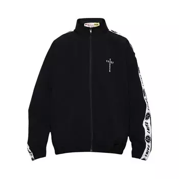 Куртка Saint Michael Track Jacket Side Tape, черный