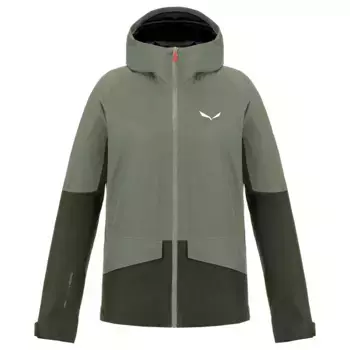 Куртка Salewa Puez Goretex 2L, зеленый