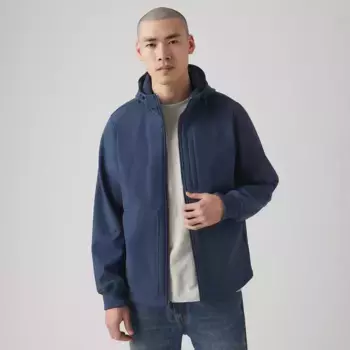 Куртка Salida Soft Shell с капюшоном Levi's, цвет Dress Blues - Blue