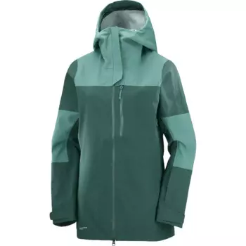 Куртка Salomon Stance 3L женская, зеленый