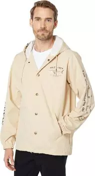 Куртка Salty Crew Bruce Snap Jacket, цвет Cream